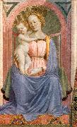 DOMENICO VENEZIANO The Madonna and Child with Saints (detail) dh china oil painting artist